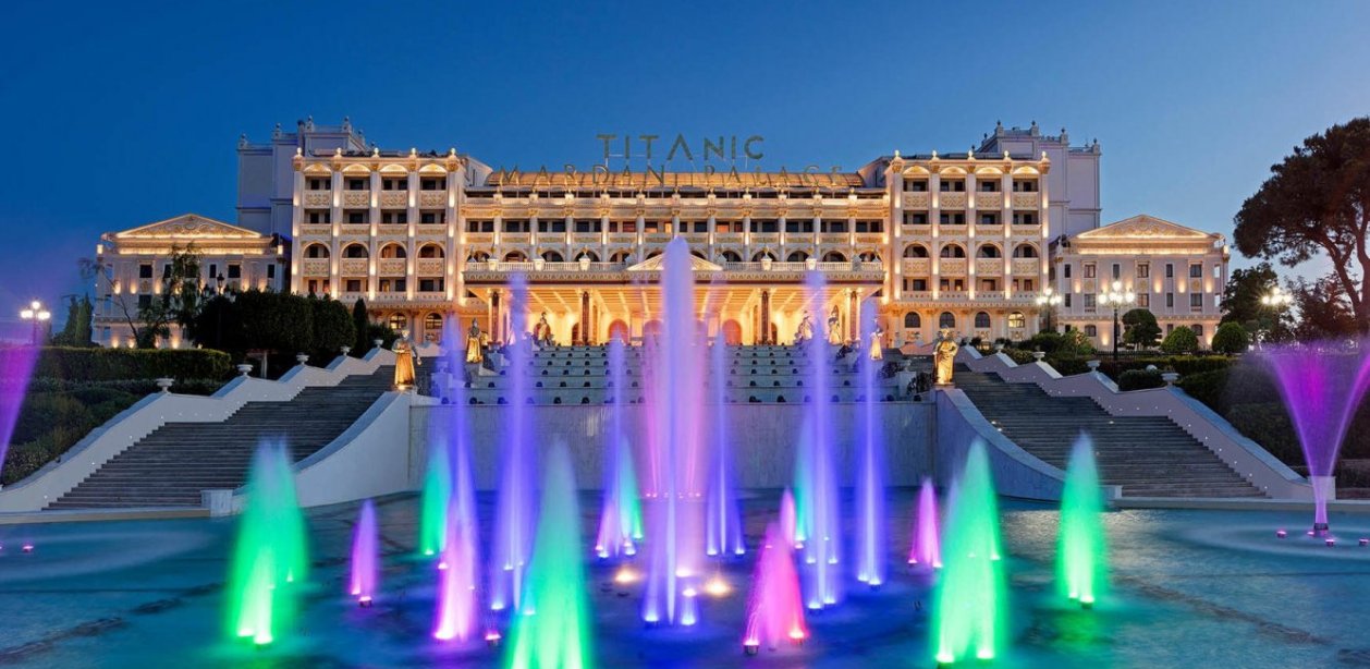 Turkija, Antalija, TITANIC MARDAN PALACE 5*